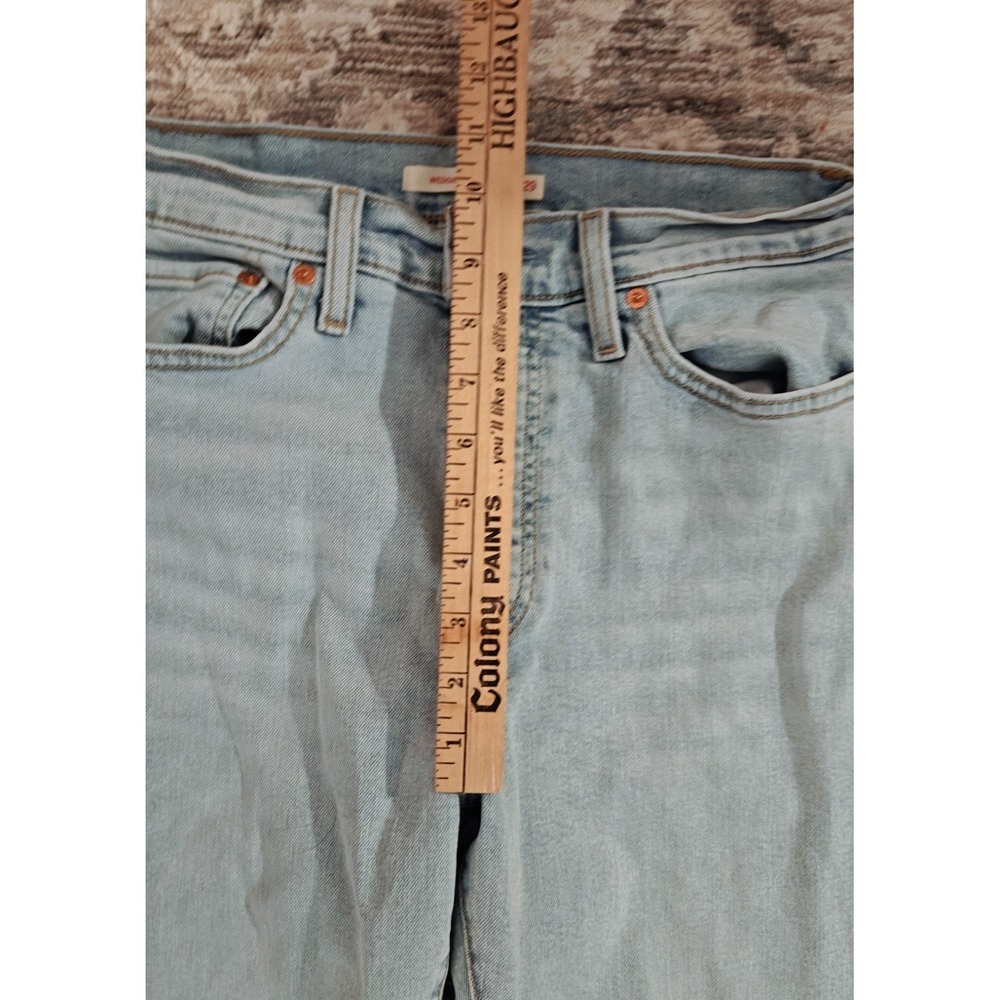 Levis Wedgie Straight Jeans Womens Sz 29  High Rise  Classic Jeans - Picture 7 of 8